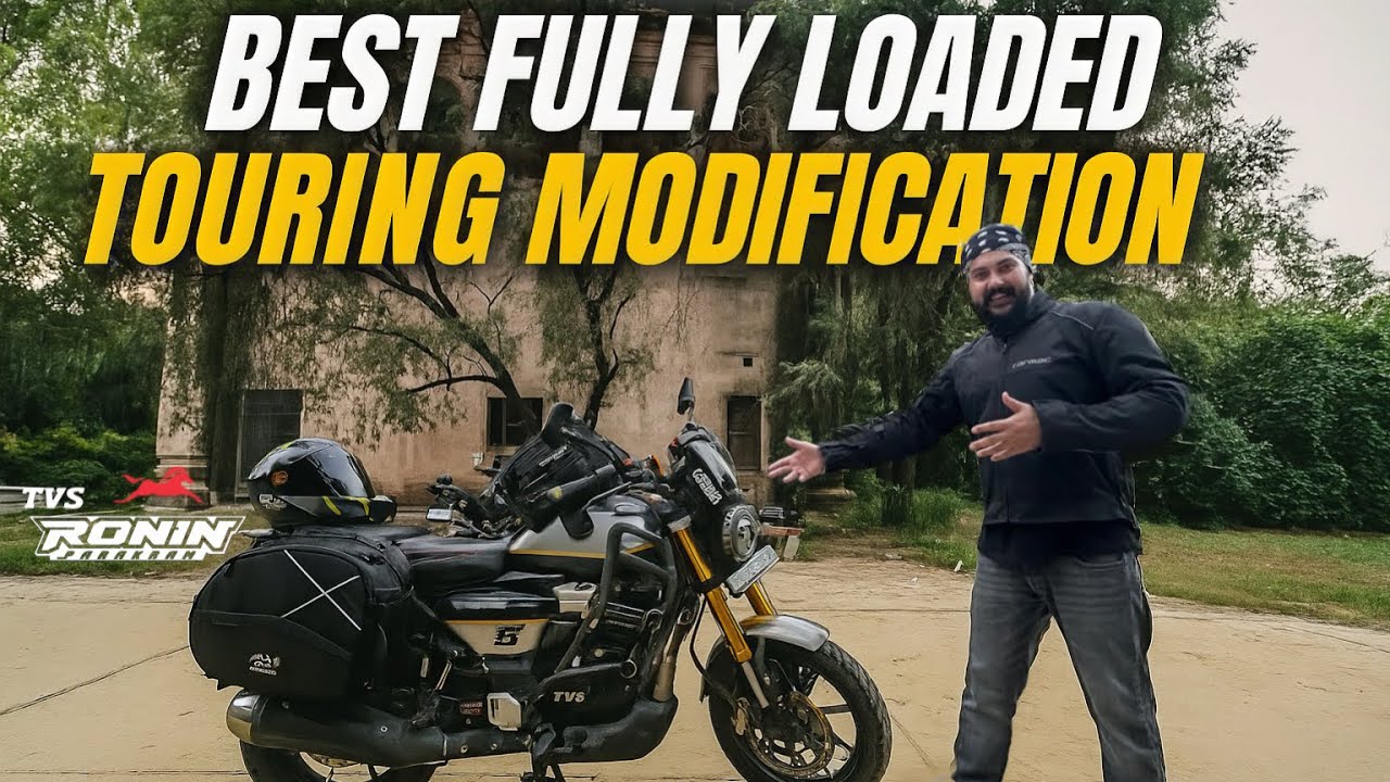 TVS Ronin Touring Modification Under Budget | Fully Modified Beast!