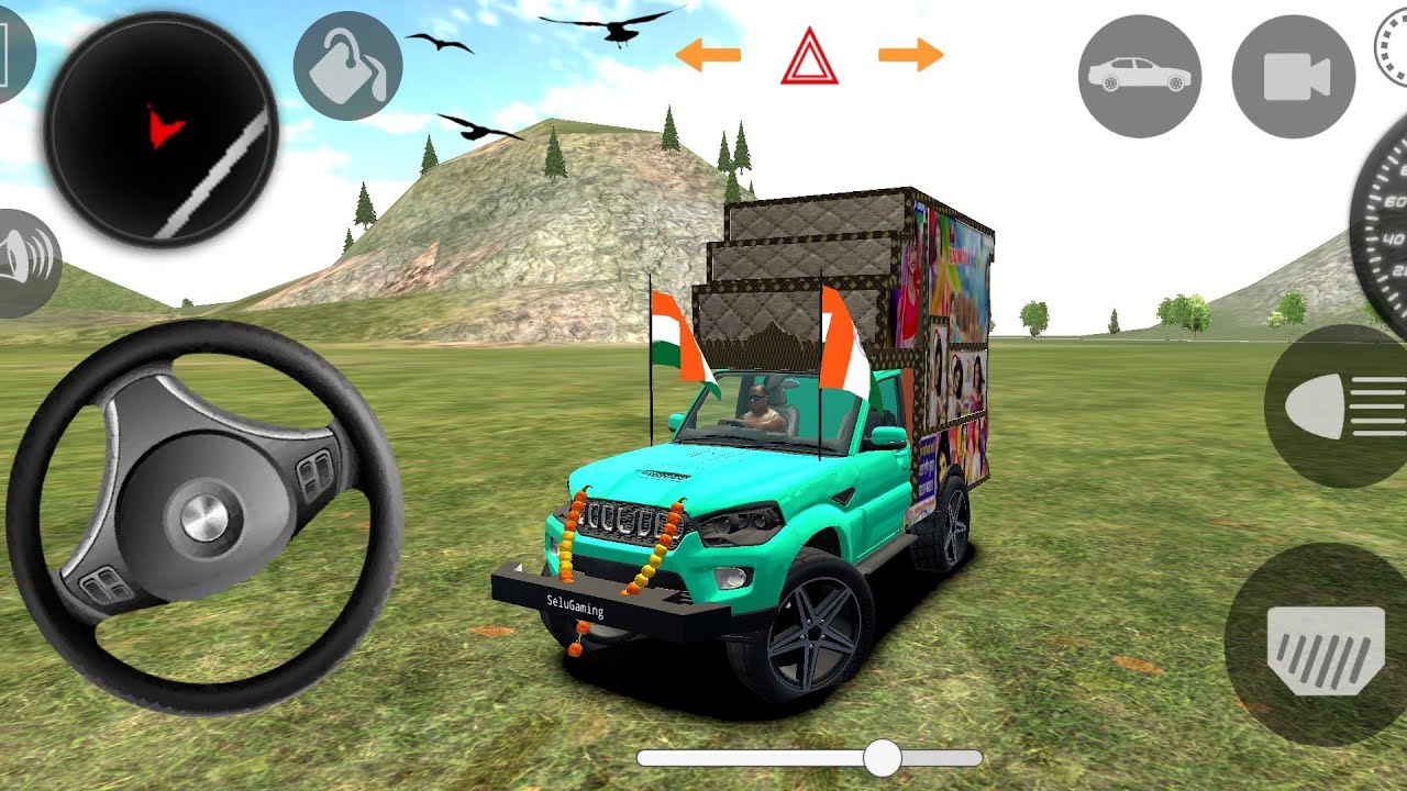 DJ Thar Bass Boost 🔊 | Indian Car Simulator 3D DJ Car Gameplay 🚗🔥| SeluGaming16