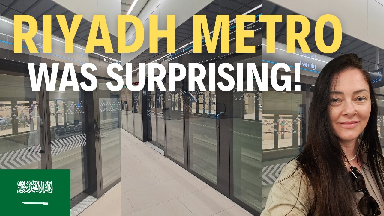 Riyadh's New Metro + Exploring Unseen Neighbourhoods of Riyadh, Saudi Arabia! 🇸🇦