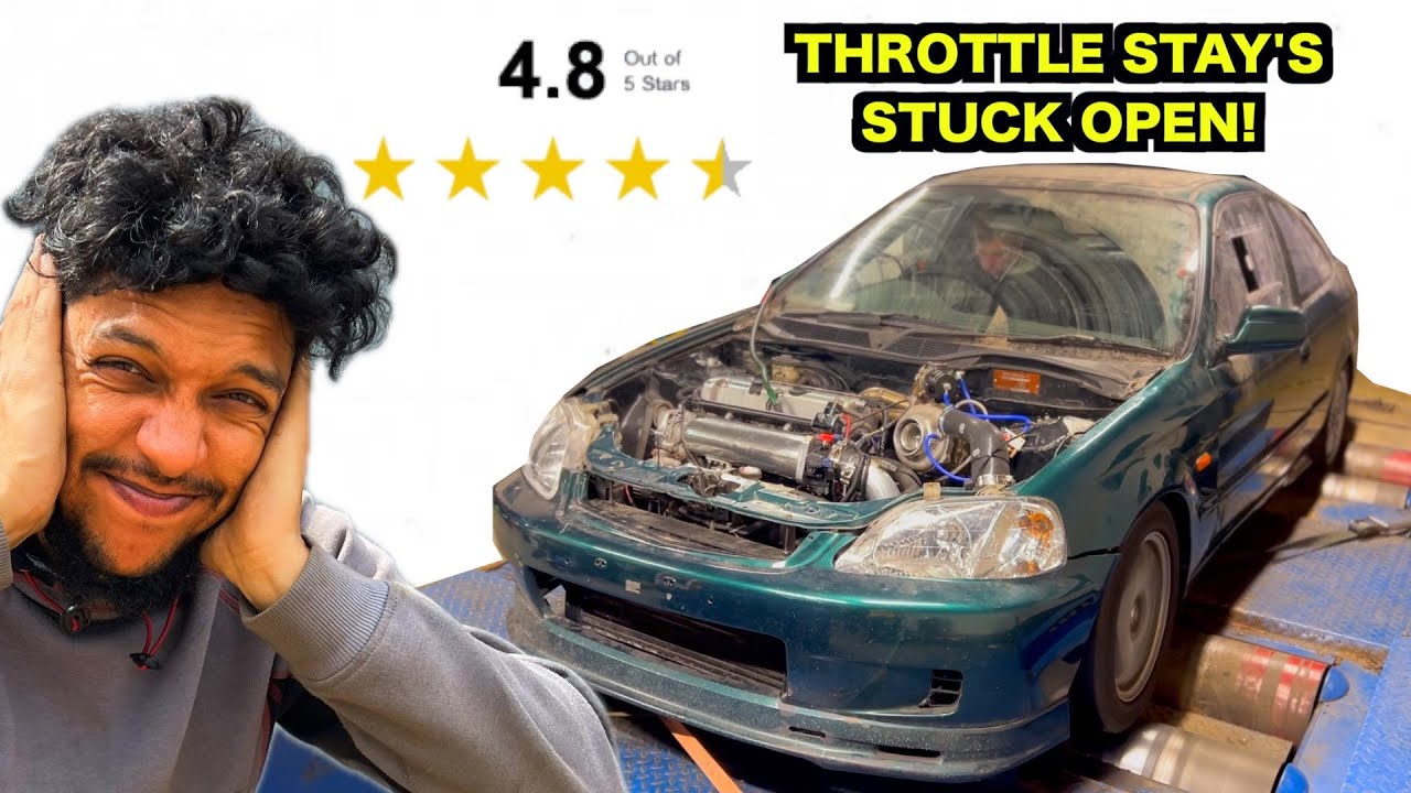 I ALMOST LOST MY &pound;20000 Honda Civic build whilst being TUNED! 