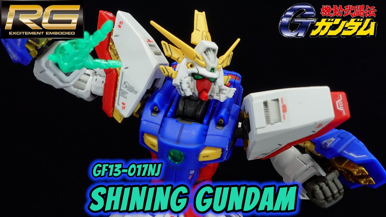 RG Shining Gundam Review | Mobile Fighter G Gundam
