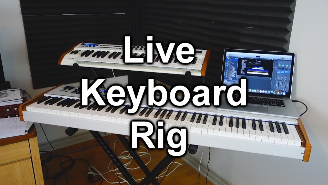 Обзор моей клавиатуры Live Rig (Mainstage 3, Arturia Keylab 88, Macbook Pro)
