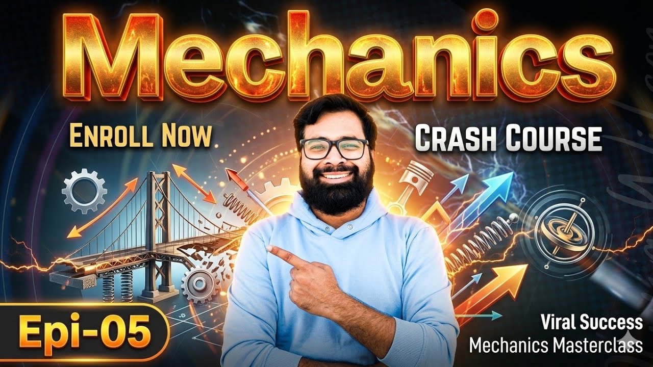 GIC PGT Crash Course | UPPGT Crash Course | Mechanics | Revision Classes