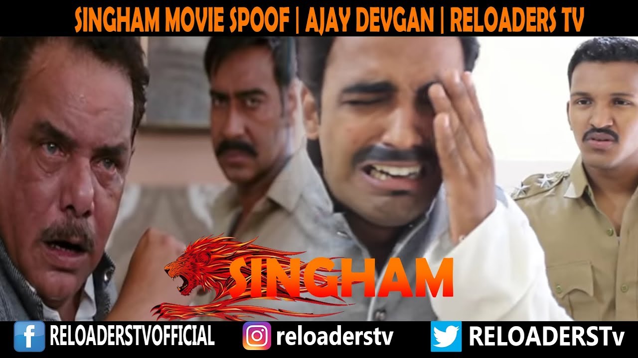 Singham Movie Spoof | Kursi Ka Power | Ajay Devgan | Reloaders Tv