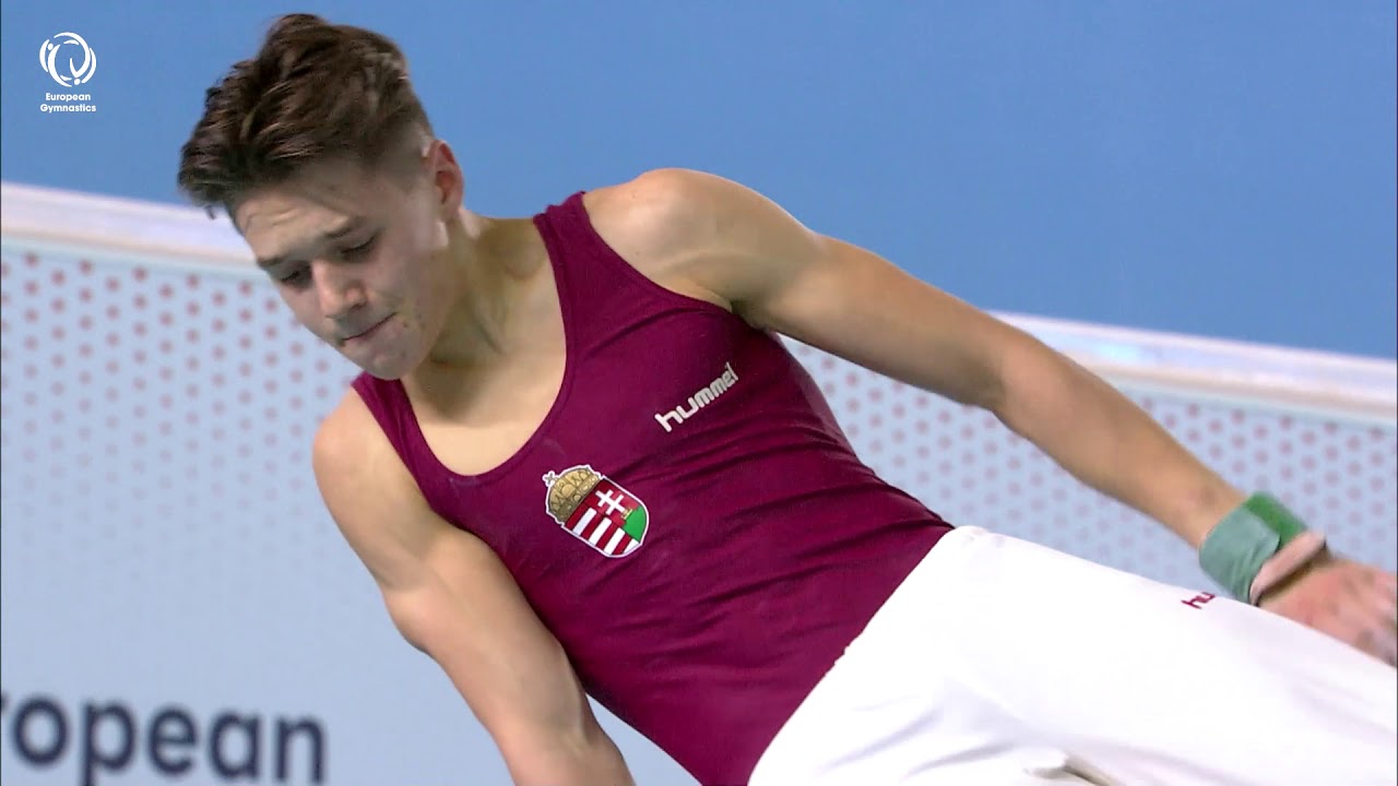 Krisztofer MESZAROS (HUN) - 2020 Europeans, pommel horse final
