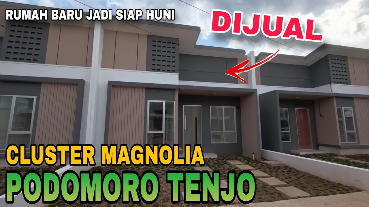 RUMAH DIJUAL DI CLUSTER MAGNOLIA PODOMORO TENJO BOGOR