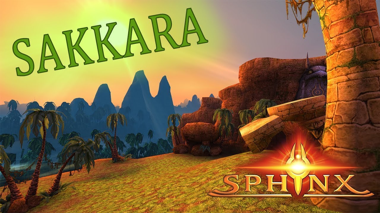 Sphinx and the Shadow of Set - Sakkara start