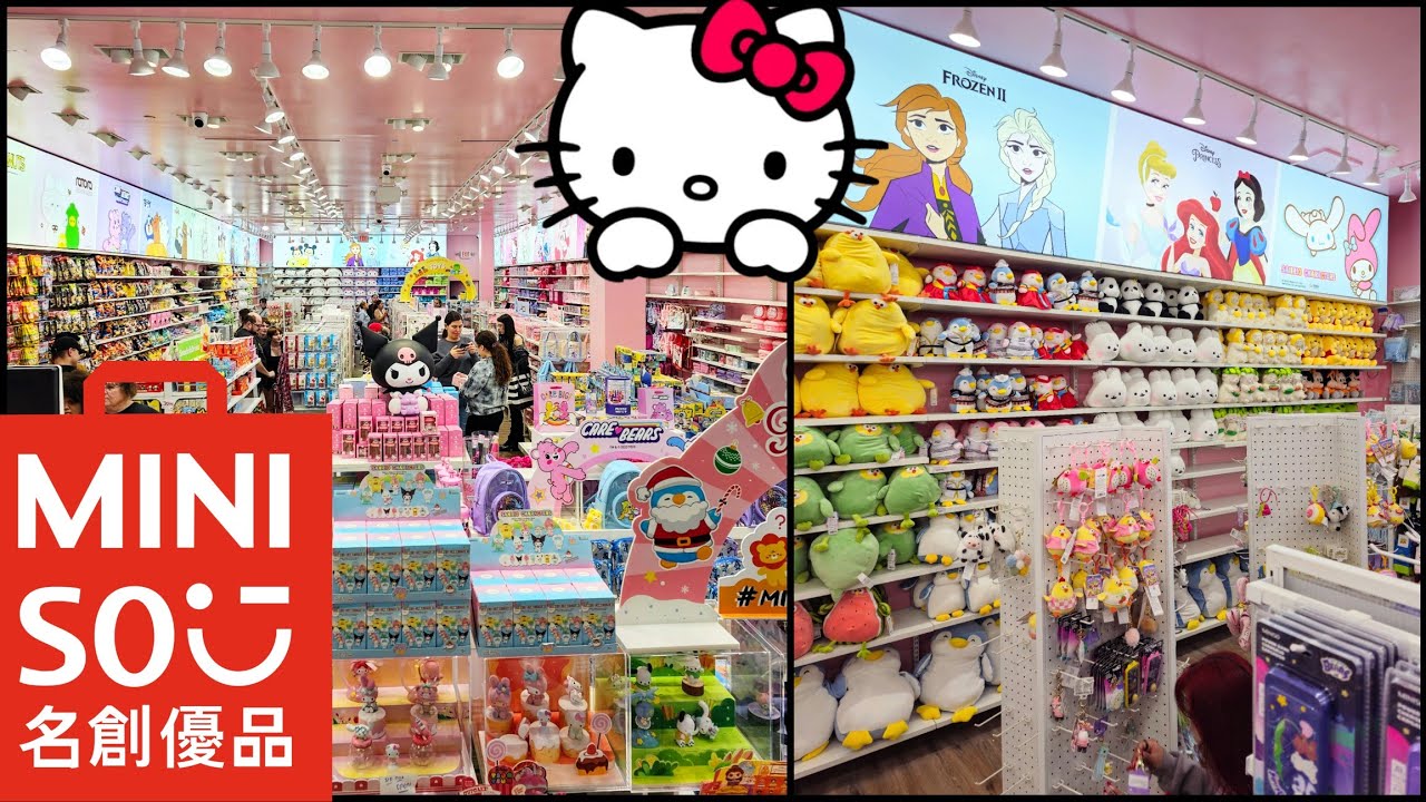 New Miniso Japanese Store in the Florida Mall | Hello Kitty & Sanrio Merch in Orlando