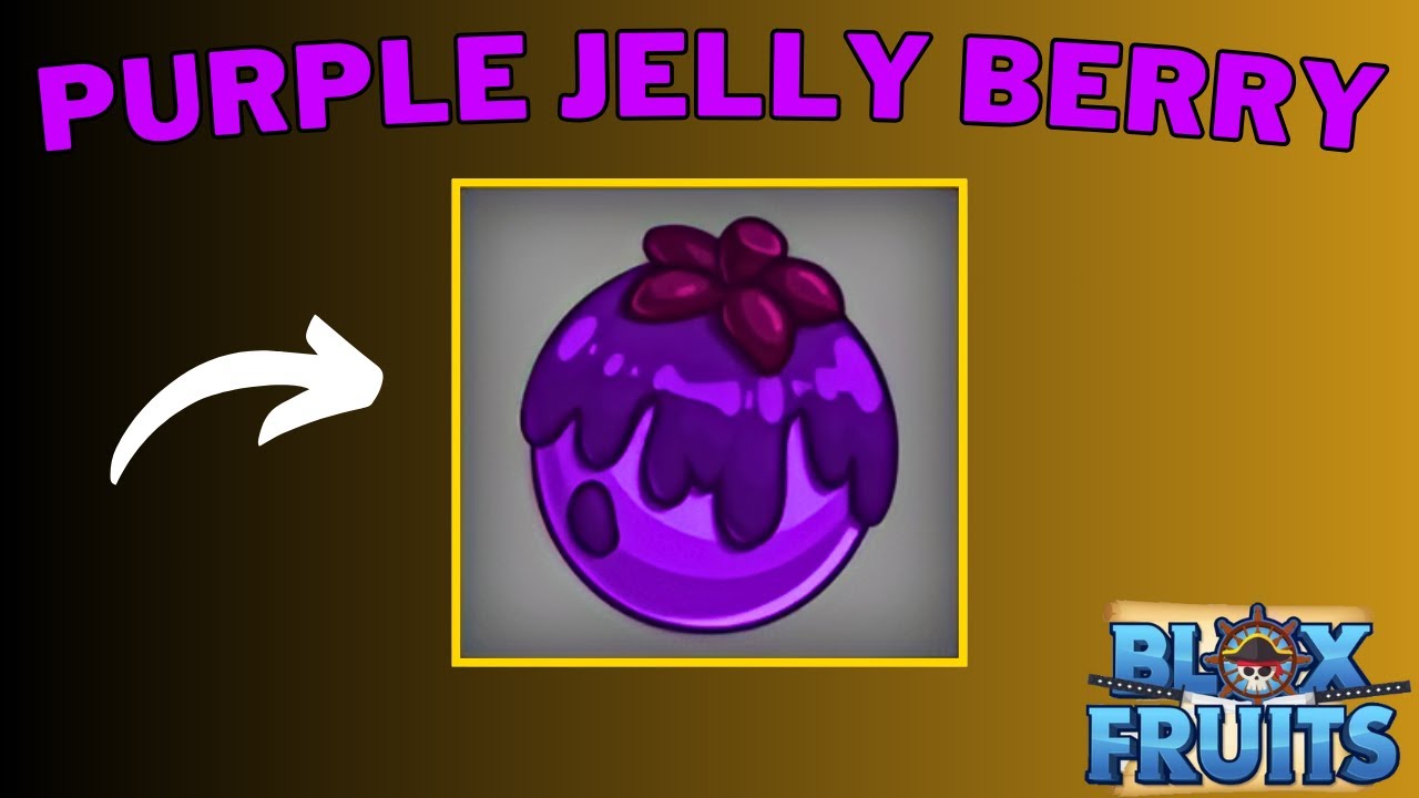 How To Get Purple Jelly Berry in Blox Fruits | Purple Jelly Berry Location
