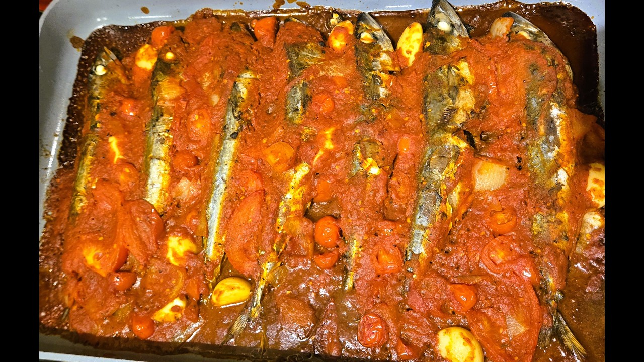 Cozy Cooking: Tomato Garlic Mackarel