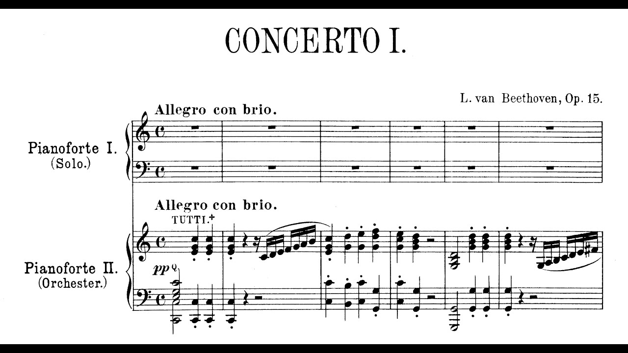 Beethoven: Piano Concerto No.1 in C, Op.15 (Brendel)