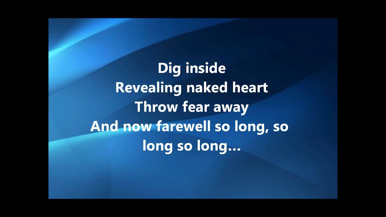 Zetsuen No Tempest opening Lyrics (version extended)