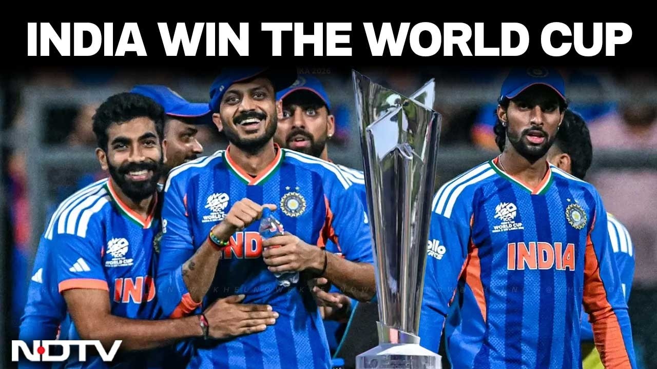 India Winning Moment | India Beat NZ In T20 World Cup Final By 93 Runs