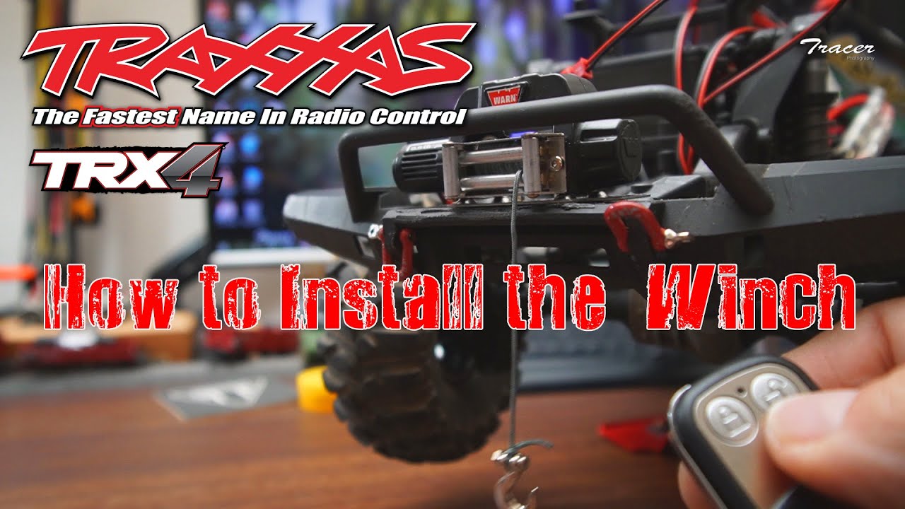 Traxxas TRX4 - How to Install the Winch (GR)