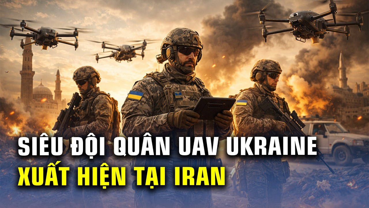 TIN QUỐC TẾ: UKRAINE MỞ MẶT TRẬN THỨ 2? ĐƯA SIÊU UAV SANG TRUNG ĐÔNG QUYẾT ĐẤU TÊN LỬA IRAN!