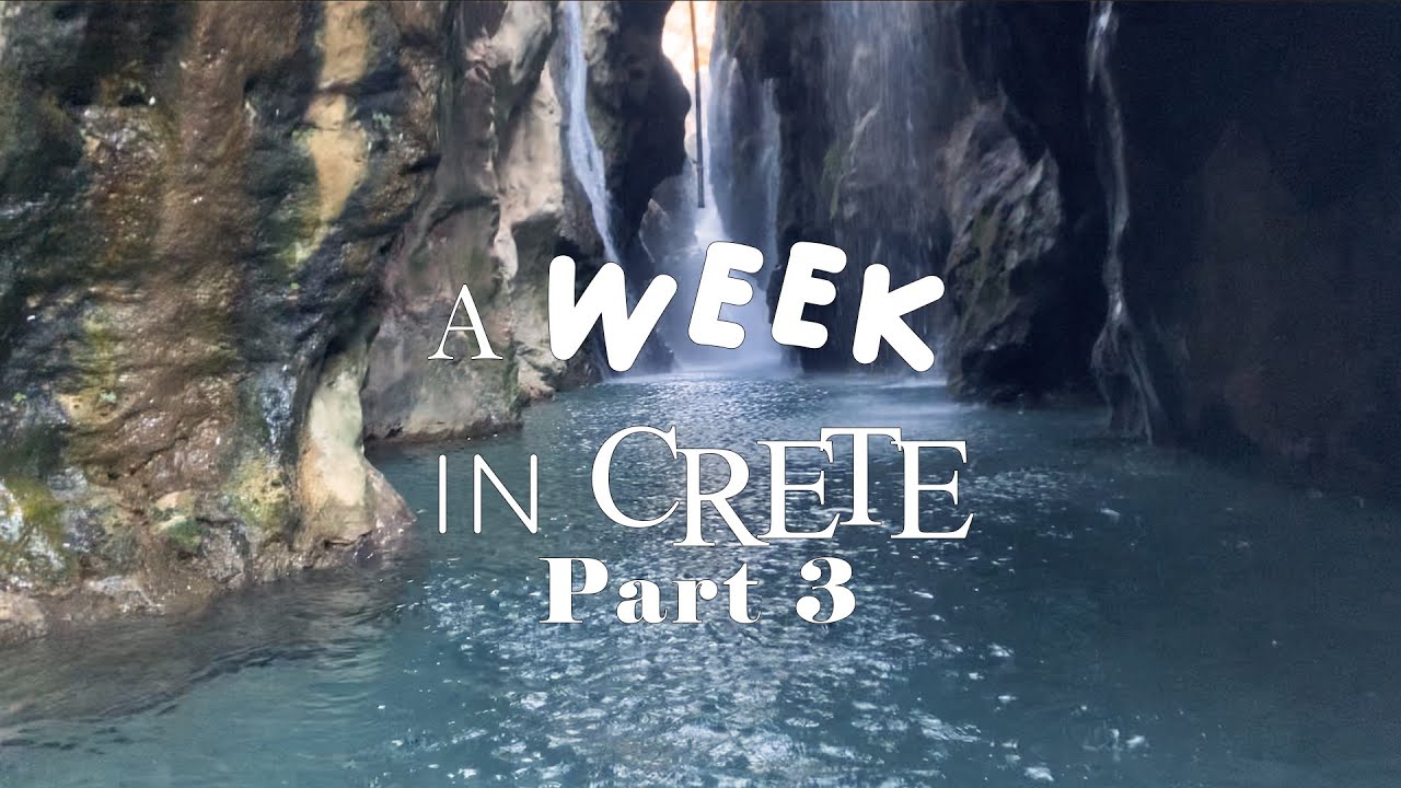 A Week in Crete Part 3 - How to get to kourtaliotiko Gorge, Sad Malia and Fylakes beach