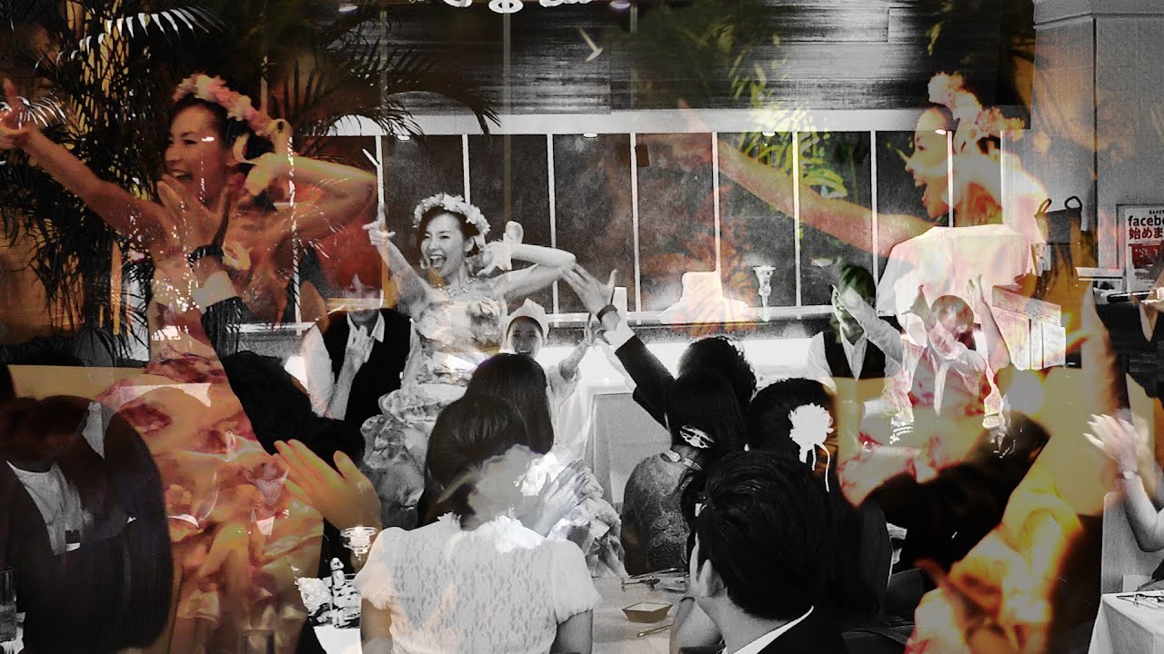 フラッシュモブ Flash mob wedding 両親からのお返しサプライズ！？披露宴パーティーで大騒ぎ！ 
