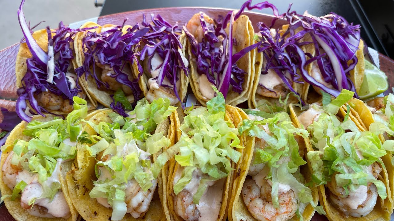 Otro nivel de tacos de Camarones!!