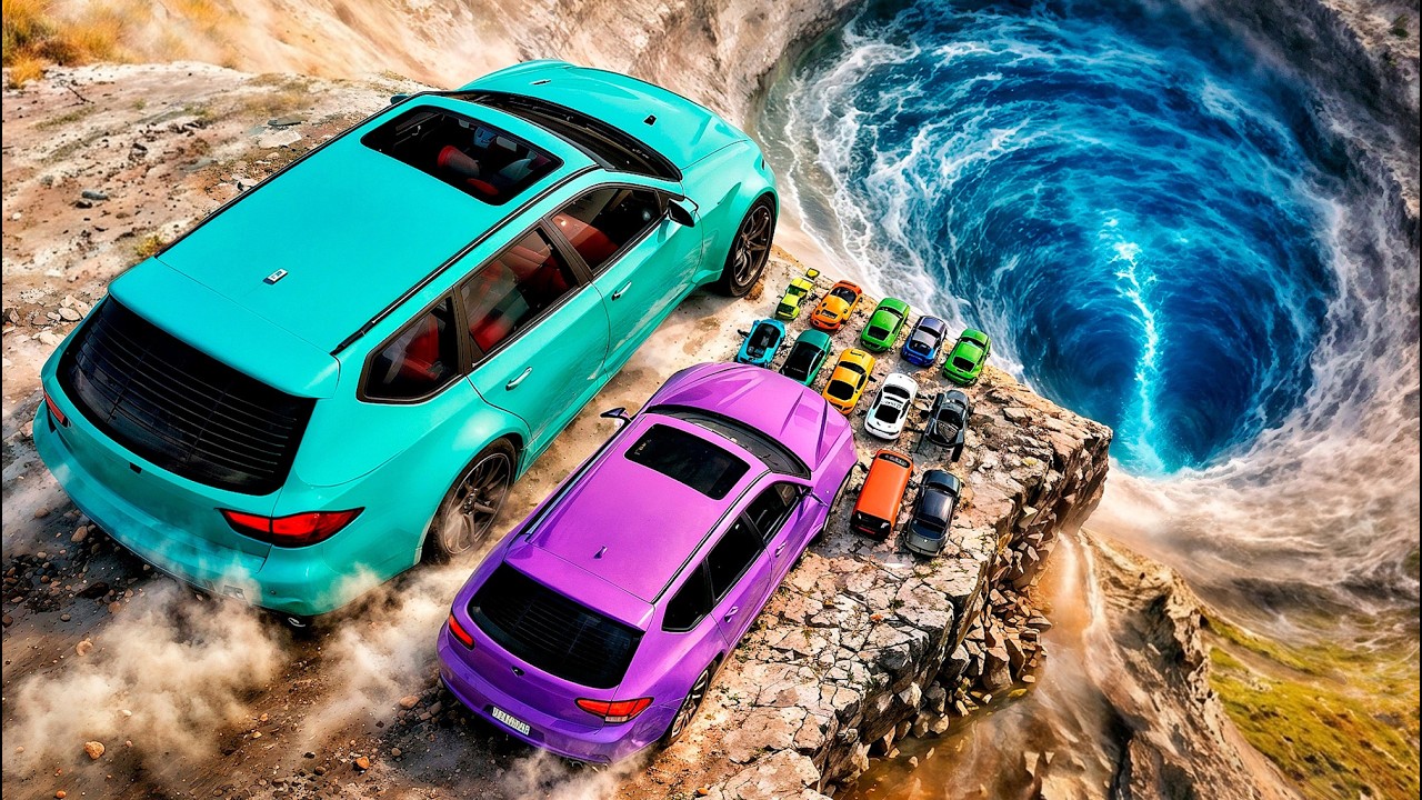 💥 BIG vs SMALL Cars —  Leap OF DEATH | Part 4 | BeamNG.drive Ultimate Destruction 💥