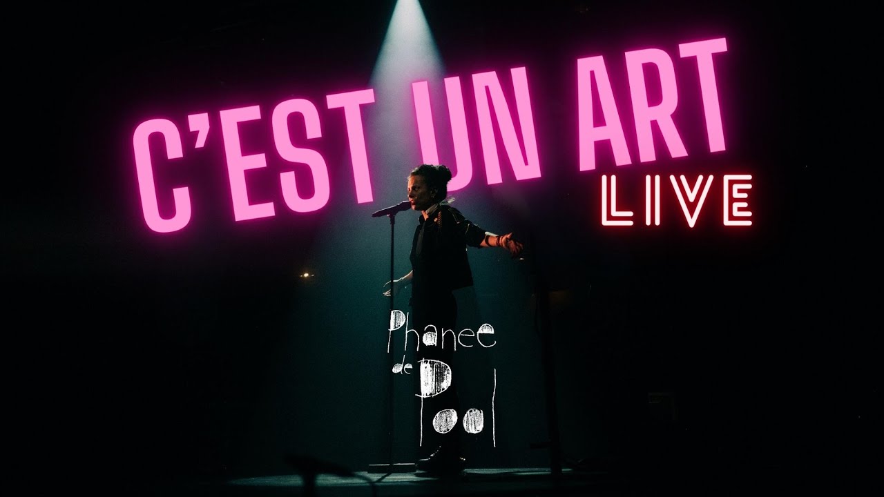 Phanee de Pool - C'est un Art (Live)