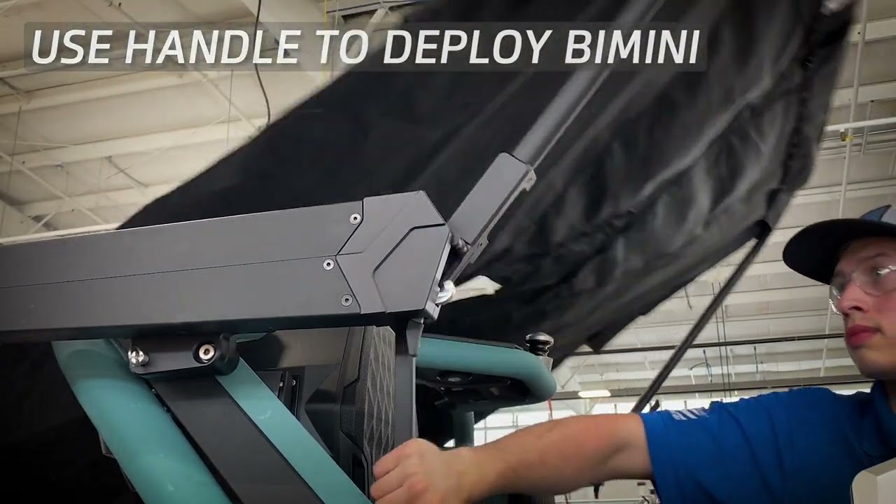 PTM Bimini for Malibu - How to Deploy the Bimini
