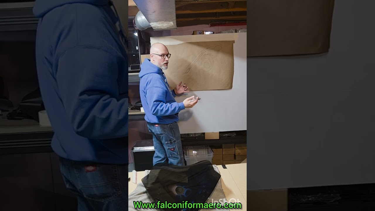 Falconiform windshield airfoil