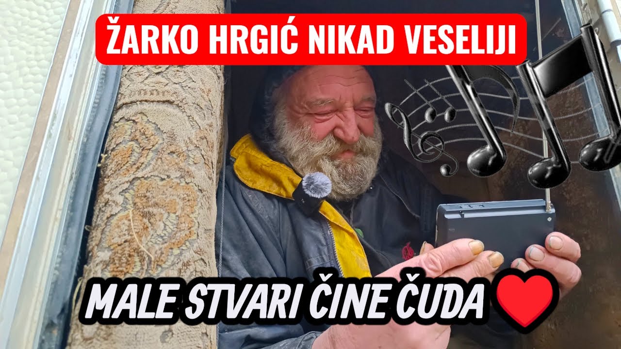 OVO MORATE VIDJETI❤️Žarko Hrgić nikad sretniji 😄