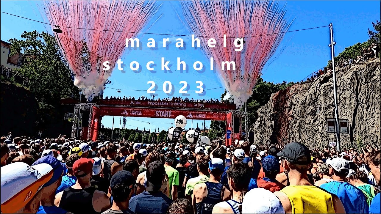 Marahelg 2023: Stockholm Marathon och Stockholm Mini Marathon