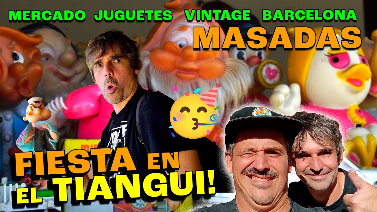 La feria de Juguete Vintage de Masadas es una Fiesta!