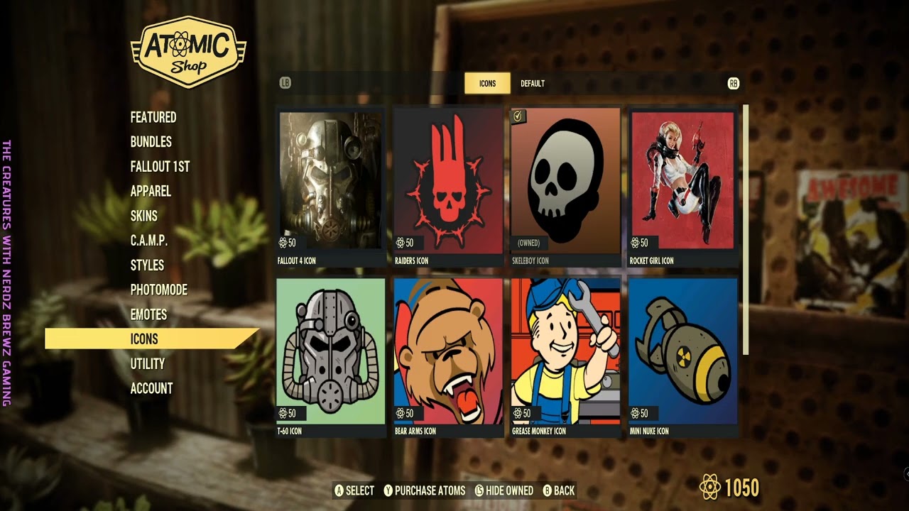 Fallout 76 Atomic Shop - Game Room Bundle - Should I buy it? Hint!!! I did the next day HAHAHA