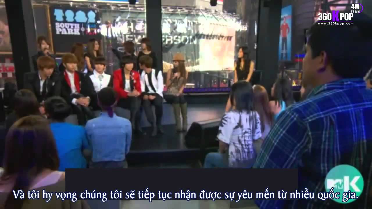 [Vietsub] United Cube in NYC with 4Minute, Beast, G.Na {4M team}[360kpop] [3/3]