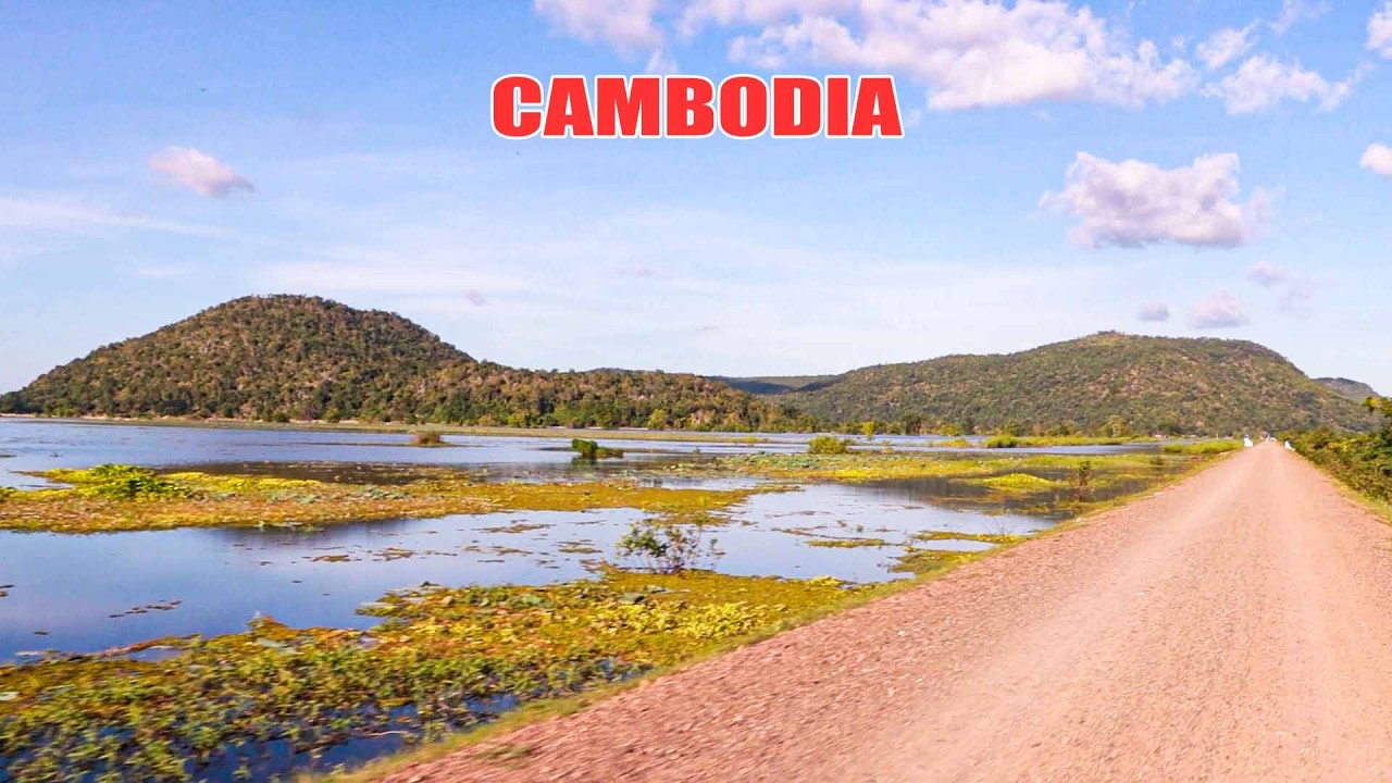 Countryside Tour:  Mountain - Lake - Countryside Road [ Mr Lee Village Tour]