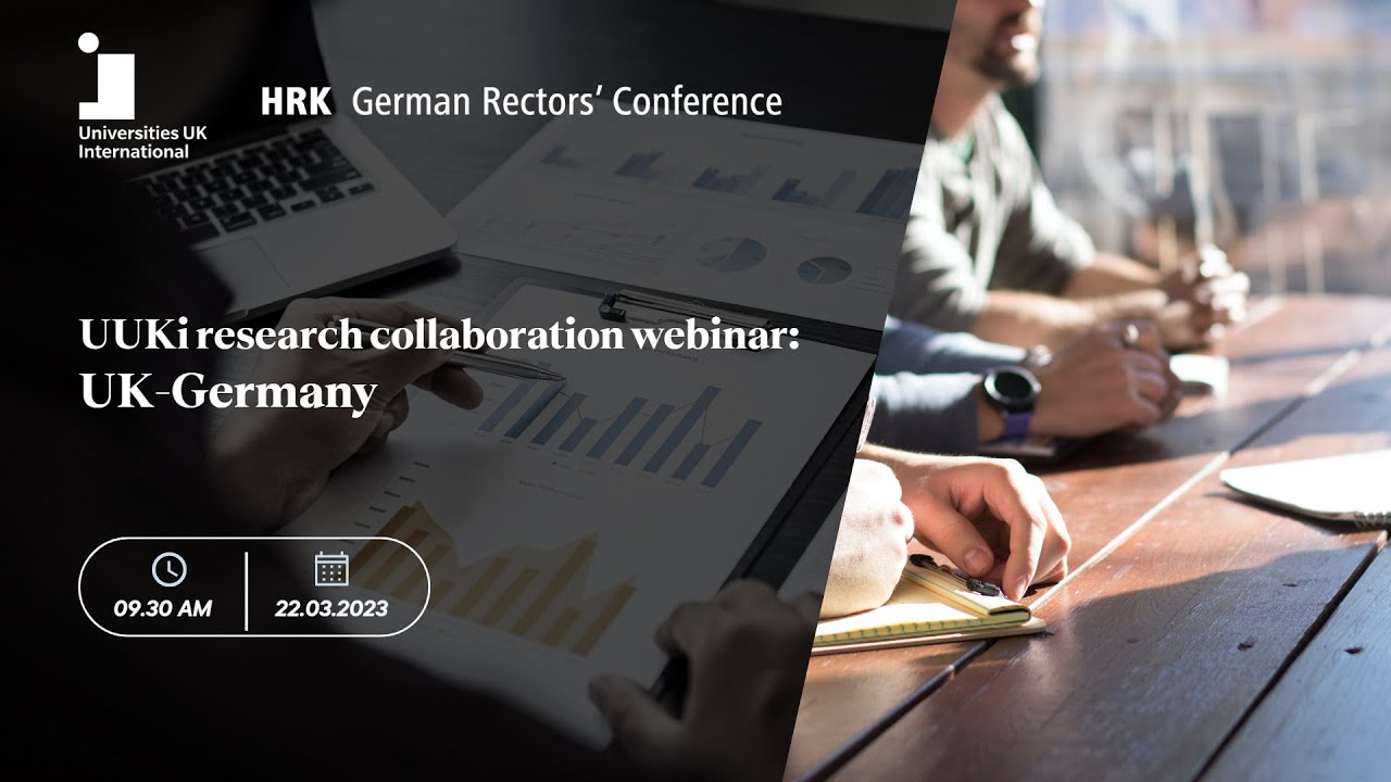 UUKi research collaboration webinar: UK-Germany