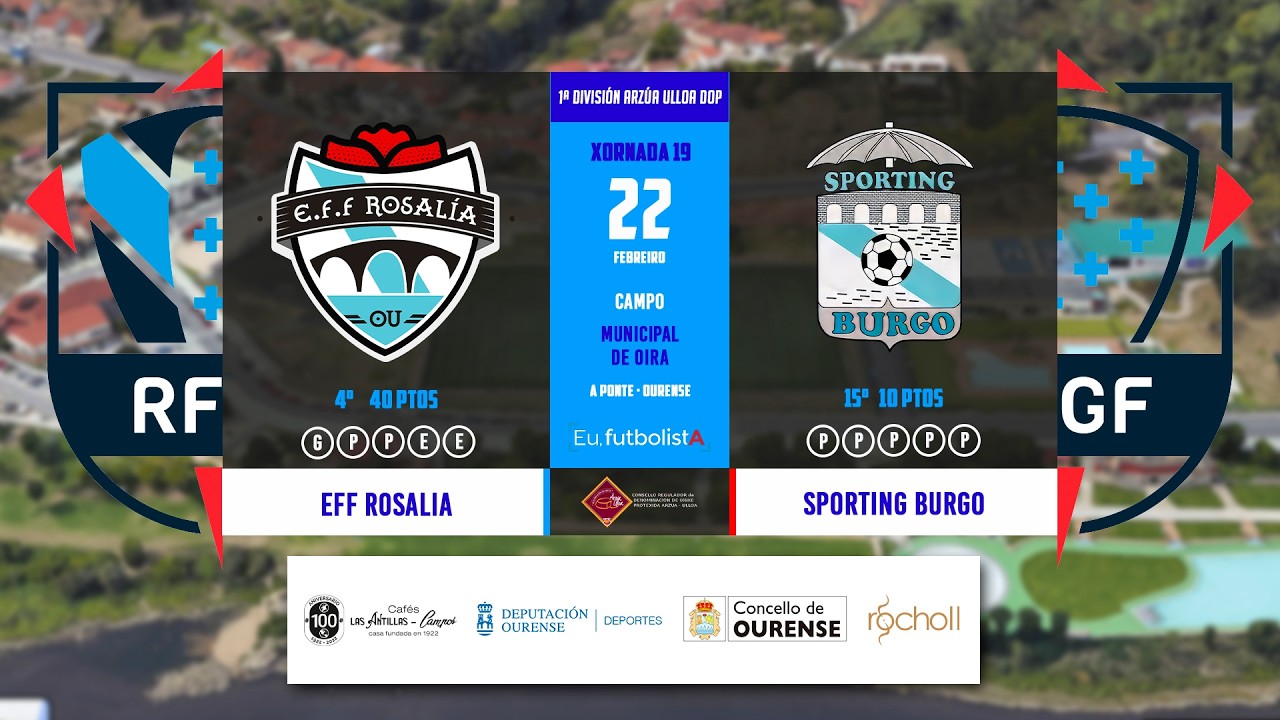 EFF Rosalía vs Sporting Burgo