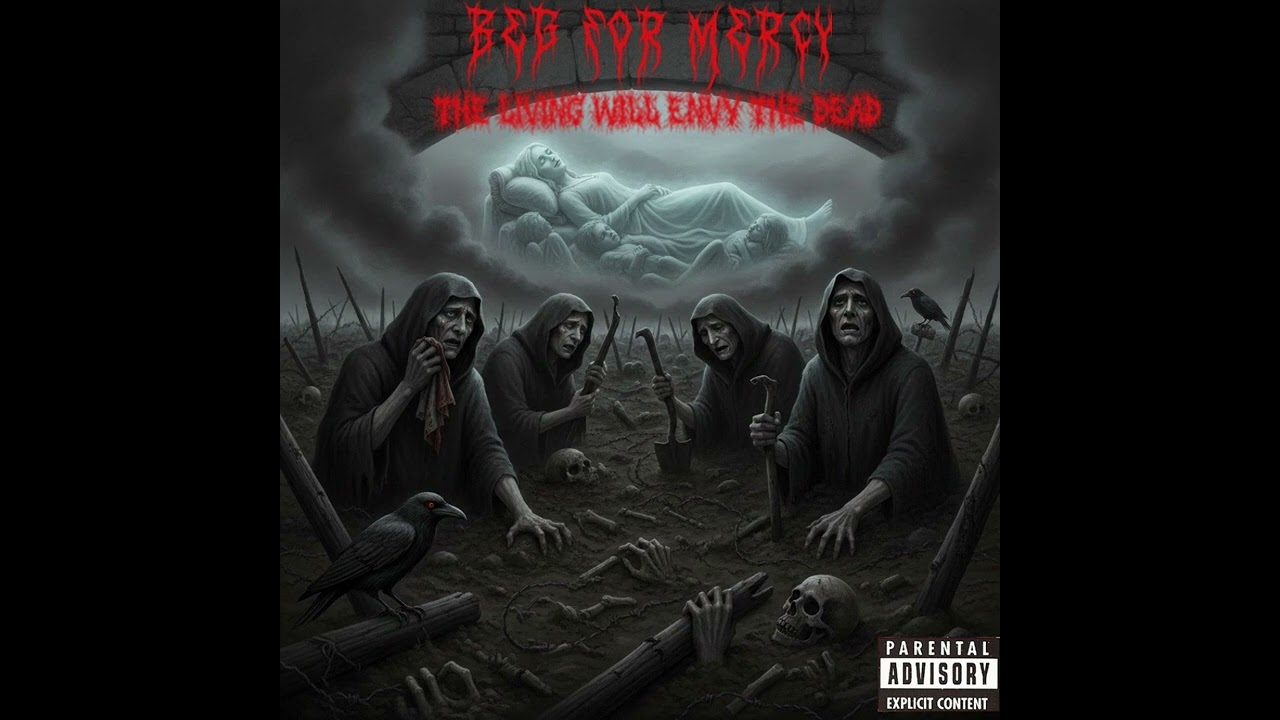 BEG FOR MERCY-THE LIVING WILL ENVY THE DEAD #brutaldeathmetal #deathmetal #heavymetal  #metal