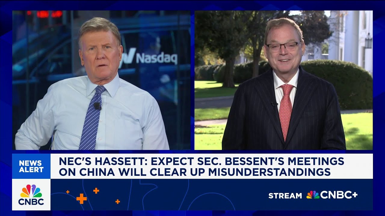 Watch CNBC's full interview with White House National Economic Council Director Kevin Hassett