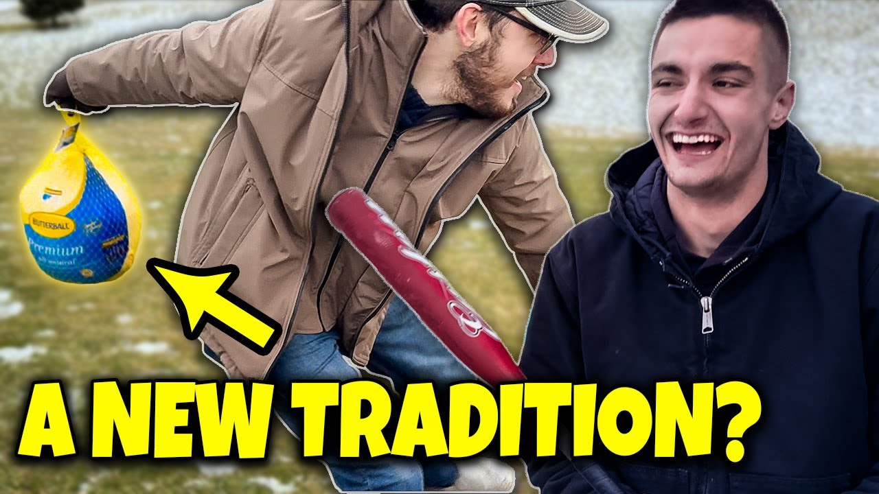 We Invented a New Sport: BUTTER BALL (Turkey Bowling)