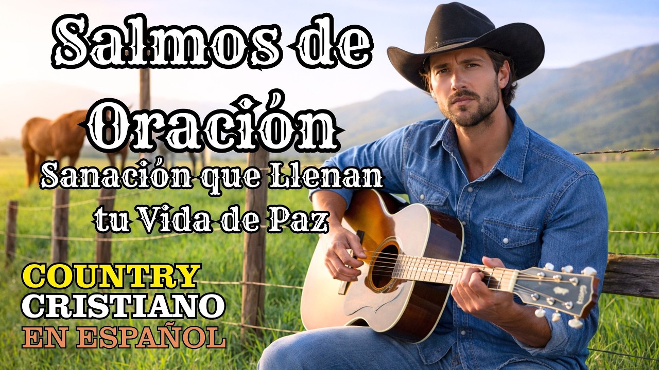 MÚSICA COUNTRY CRISTIANA EN ESPAÑOL | Salmos de Oración y Sanación que Llenan tu Vida de Paz