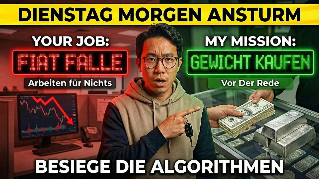 ICH BLEIBE MORGEN WEG: Der BRUTALE Silber-Ansturm am Dienstagmorgen wird alle schockieren…
