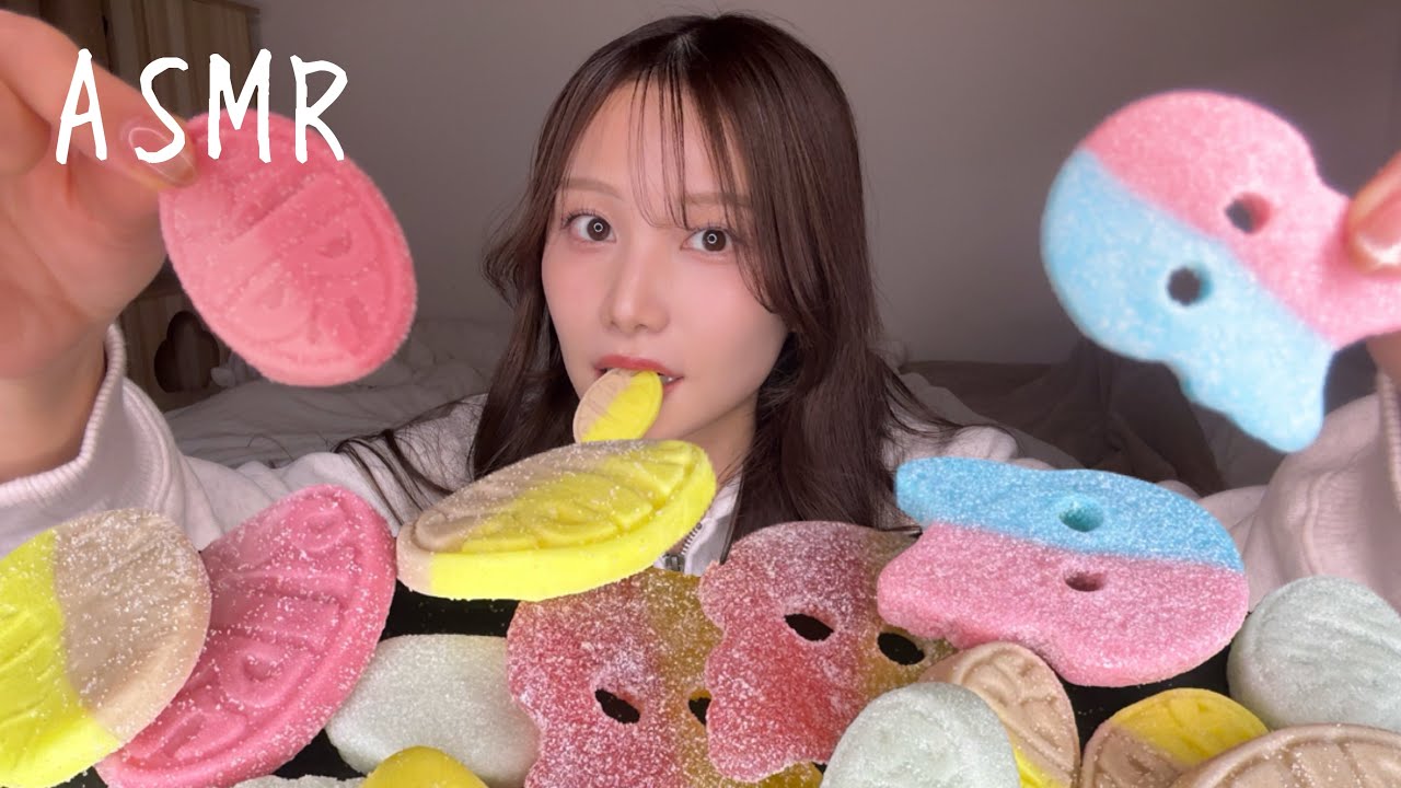 ASMR-スウェーデンキャンディを食べる音🍬 swedish candy