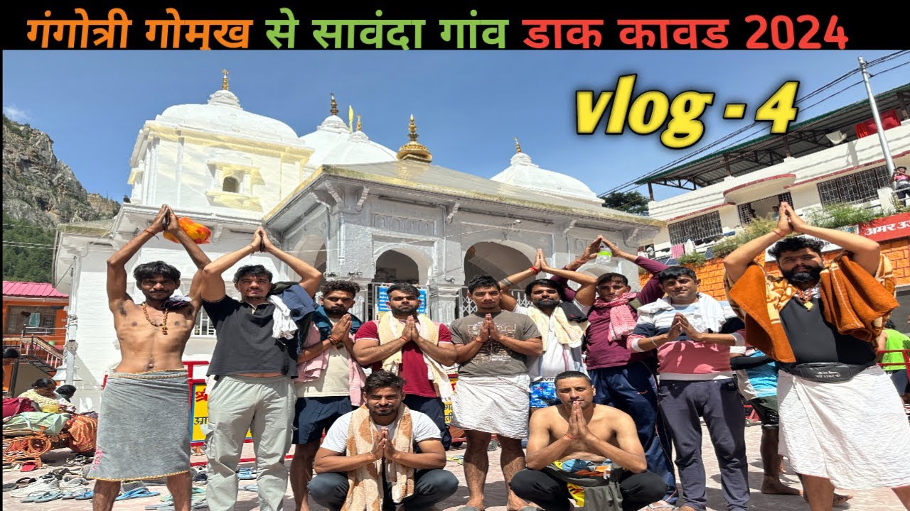 Gangotri 🏔️// Gomukh To Sawda ✨// Dak kawad 🕉️🔱-  2024 // (vlog-4)🫶🛣️