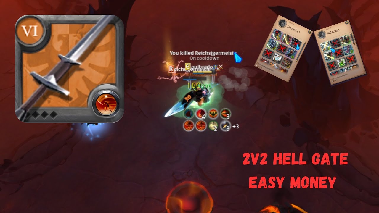 CLAYMORE STILL META IN HELL GATE 2v2 | PROFIT 20M+ | EAST SERVER | ALBION ONLINE #fypyoutube