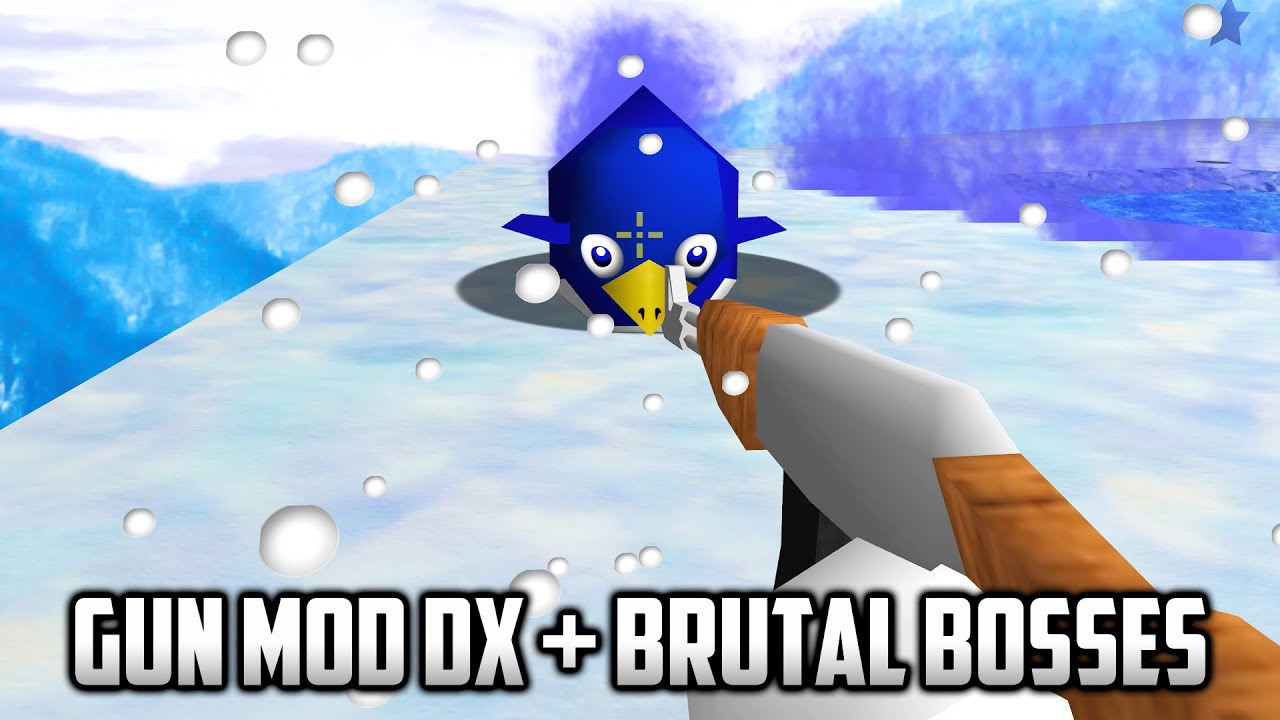 ⭐ Super Mario 64 PC Port - Gun Mod DX + Brutal Bosses