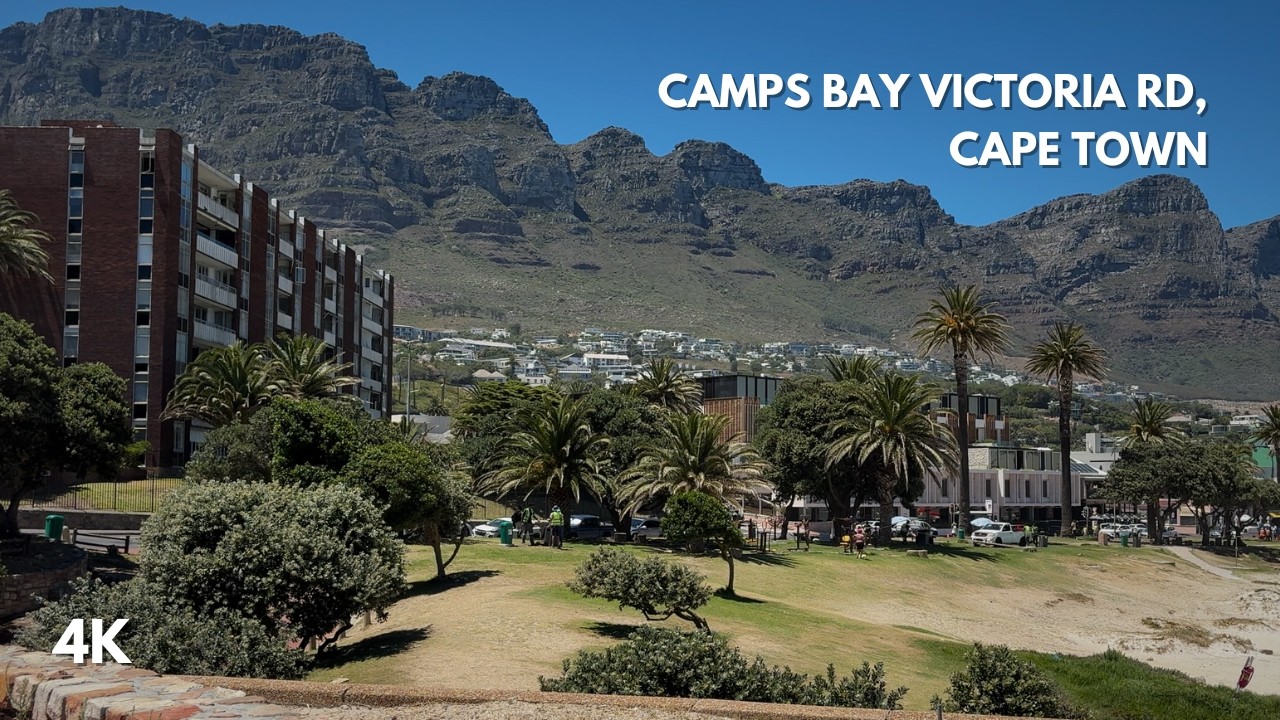 Relaxing WALK to CAMPS BAY Beach in 2026 (4K)