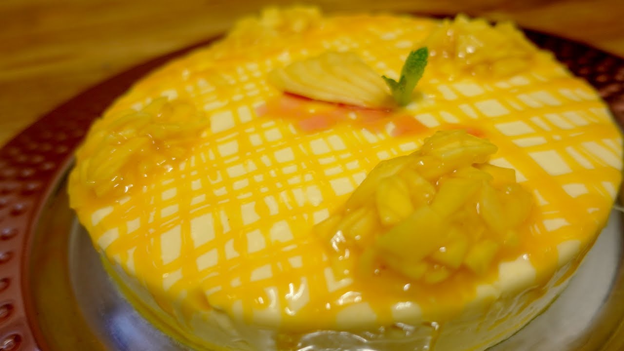 AMAZING MANGO BAVARIAN CREAM RECIPE | MANGO BAVAROIS | Delicious Mango Dessert | Ivon's Kitchen
