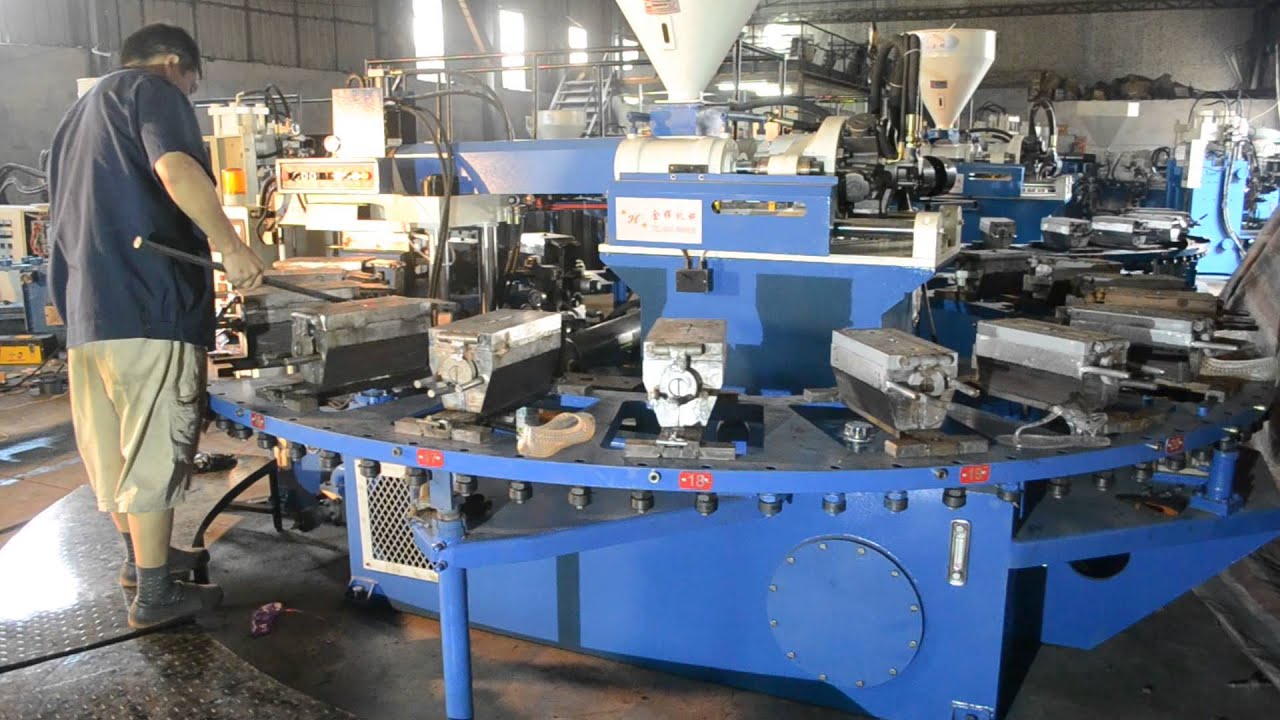 Jinhui PVC/PCU shoe injection molding machine