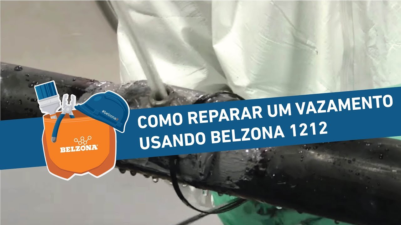 Como Reparar Um Vazamento Utilizando Belzona 1212