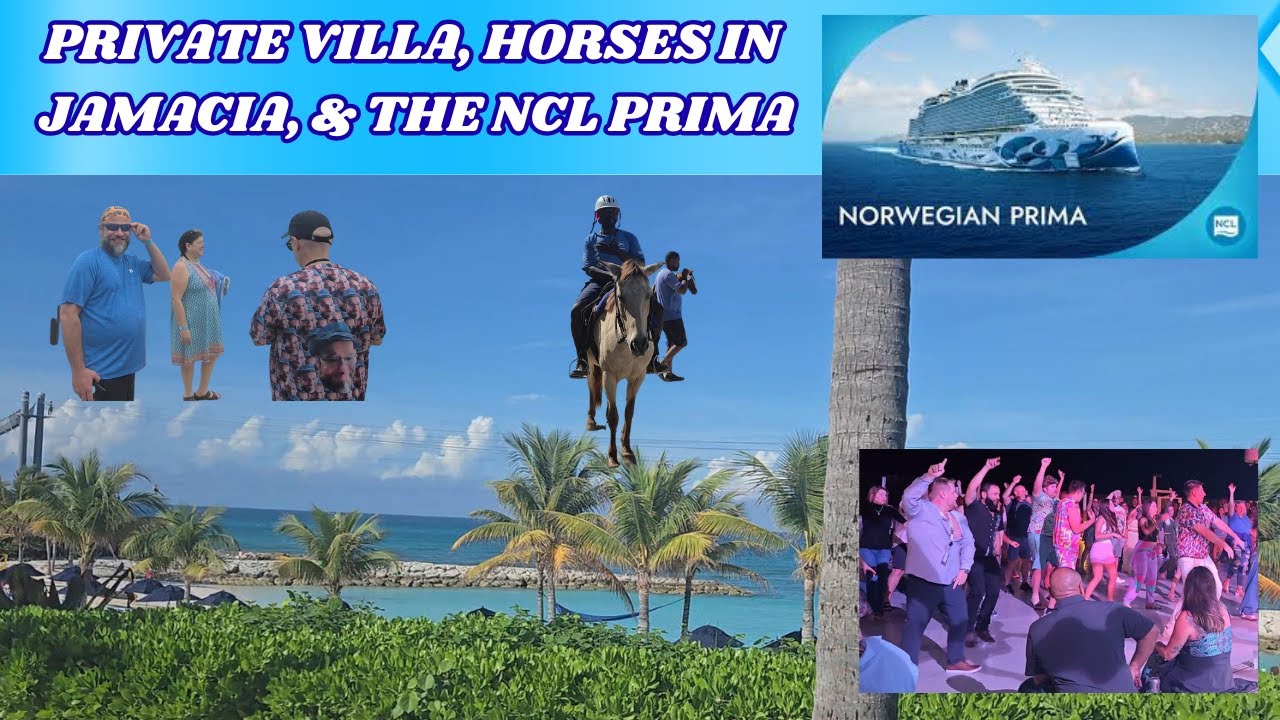 Norwegian Prima Cruise Vlog | Private Villa, Water Horses & More!