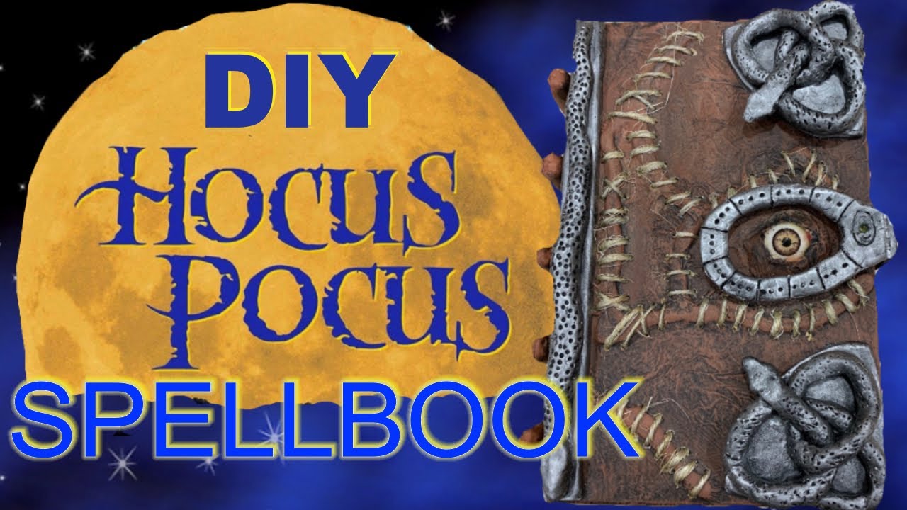 DIY HOCUS POCUS SPELL BOOK