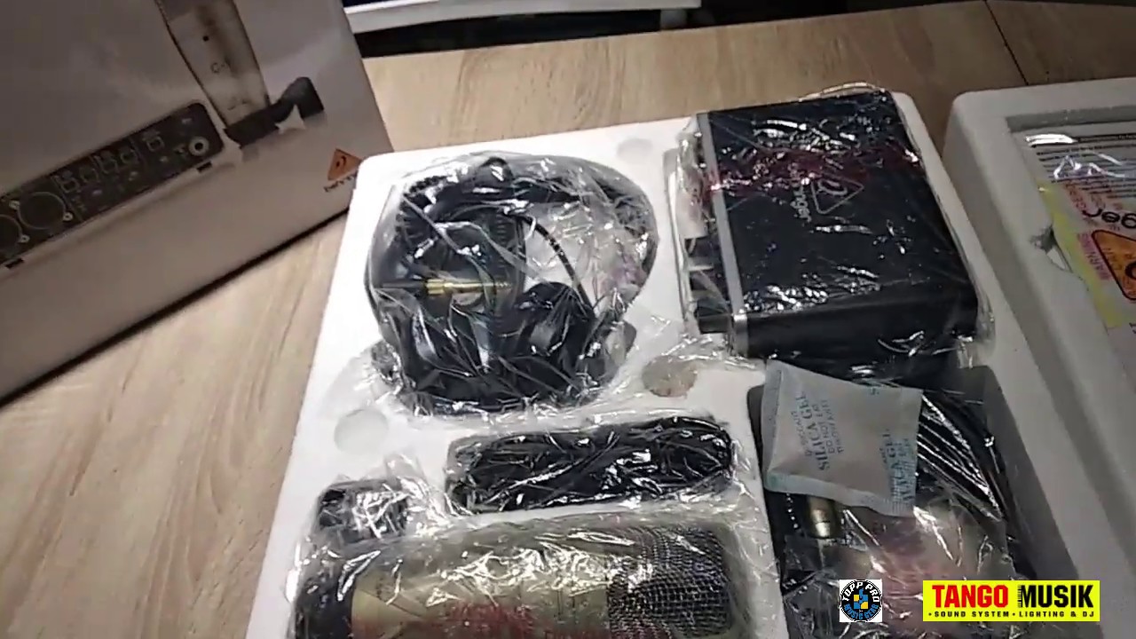 Unboxing BEHRINGER U-PHORIA PRO with TOPP PRO KS-HD 8A(support by TANGO MUSIK) #TANGOMUSIK